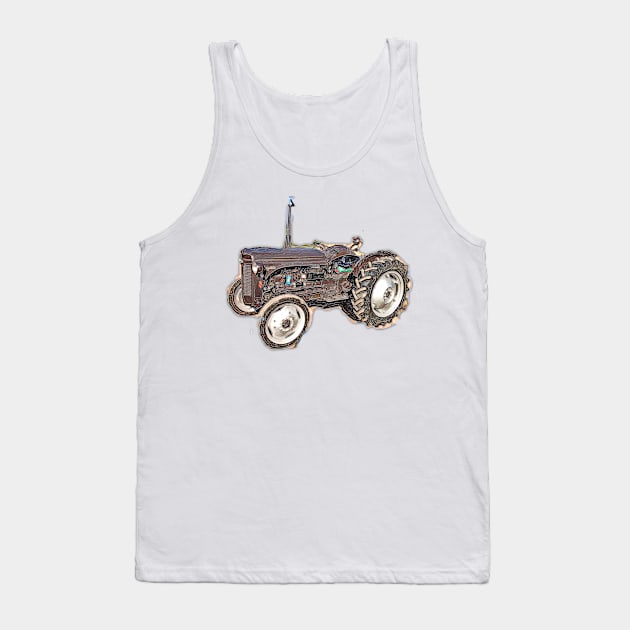 Massey Ferguson Ferguson TEA 20 Tank Top by bywhacky